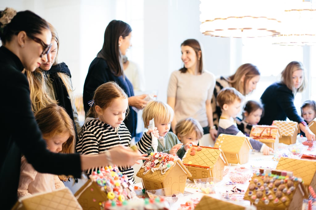 How to Throw a Gingerbread House Decorating Party