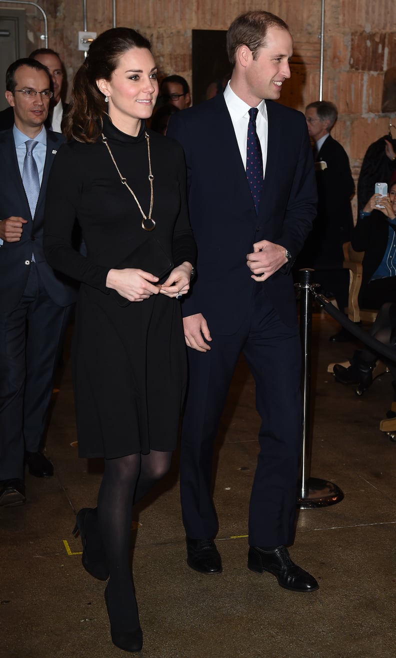 Kate Entered the Creativity Is GREAT Reception in a Seraphine Turtleneck Dress