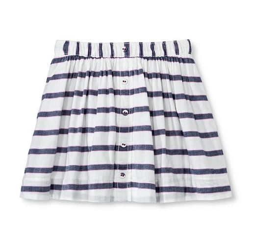 Target Striped Full Skirt