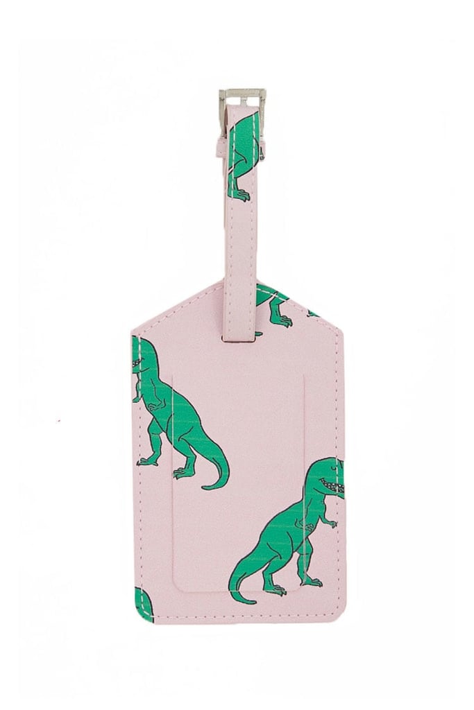 Dinosaur Print Luggage Tag