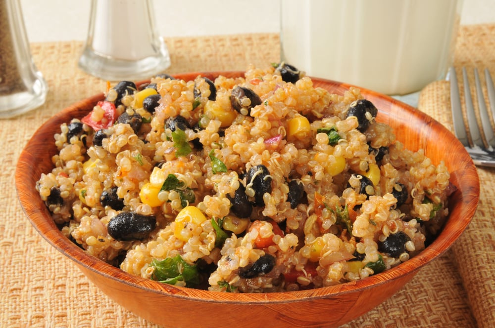Quinoa, Black Bean, and Corn Salad
