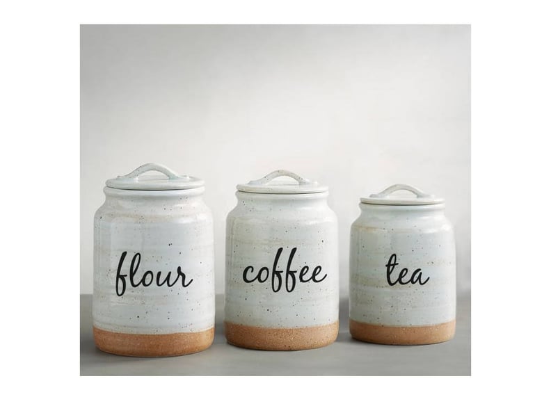 Kitchen Canisters For Four, Coffee, and Tea