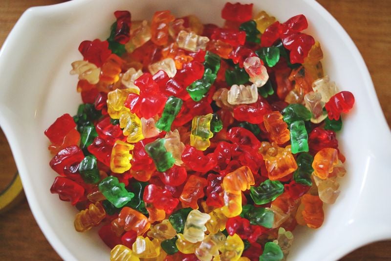 Vodka- and Rum-Soaked Gummy Bears