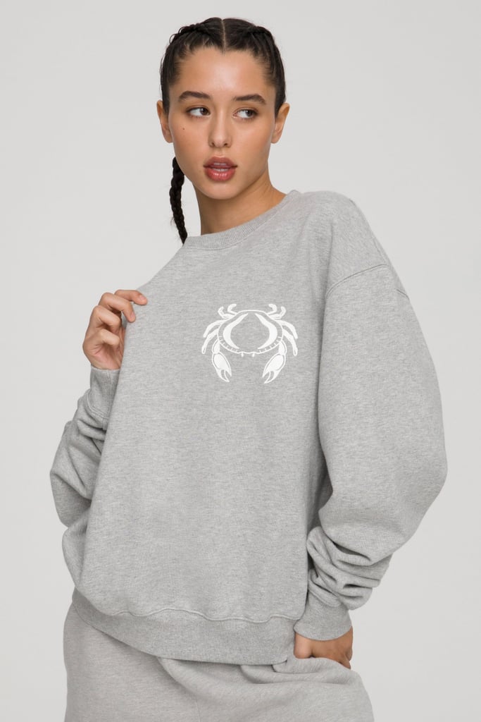 Good American Zodiac Boyfriend Sweatshirt | Shop Storm Reid's Good ...