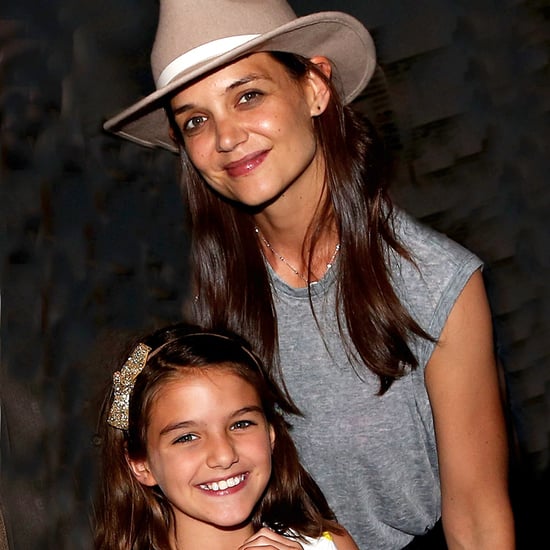 Katie Holmes and Suri Cruise at Finding Neverland Play 2016