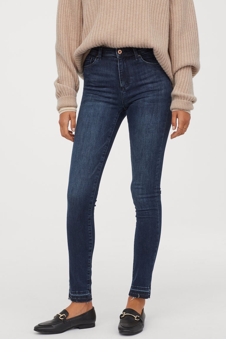h & m shaping jeans