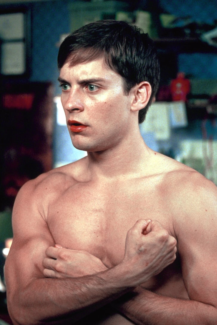 Tobey Maguire, Spider-Man Hot Shirtless Guys in Movies POPSUGAR