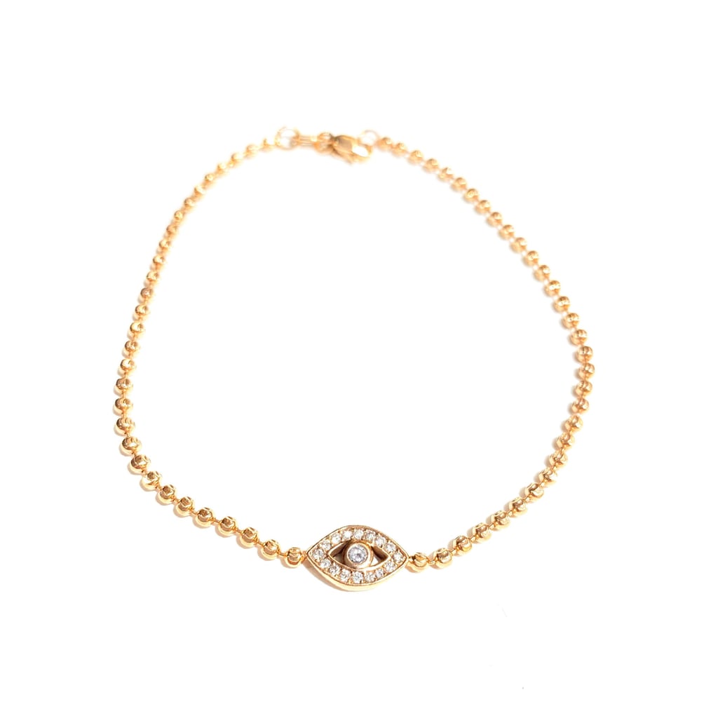 George the Jeweler II EDITION Diamond Evil Eye Bracelet in 14k Gold
