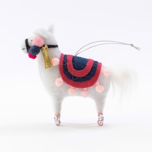 LC Lauren Conrad Llama Christmas Ornament