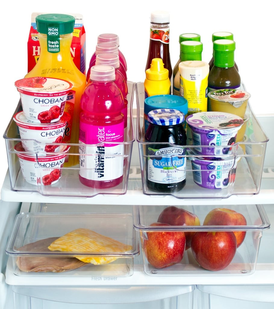 Plastic Refrigerator Organiser Bins