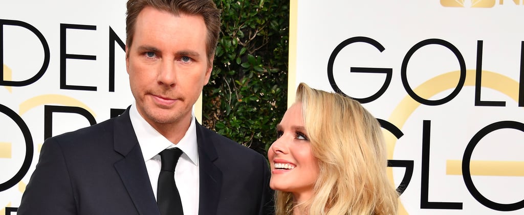 Kristen Bell and Dax Shepard at 2017 Golden Globe Awards