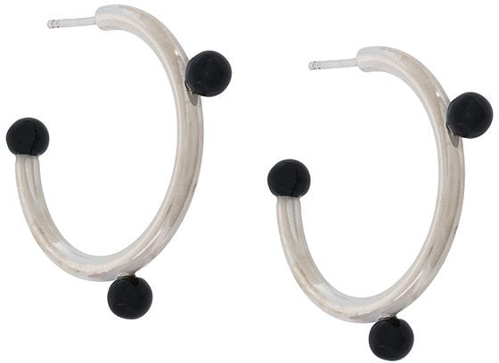 Marni Embellished Hoop Earrings