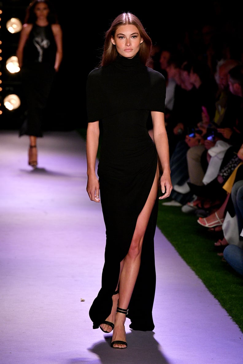 Grace Elizabeth on the Brandon Maxwell Runway at New York Fashion Week