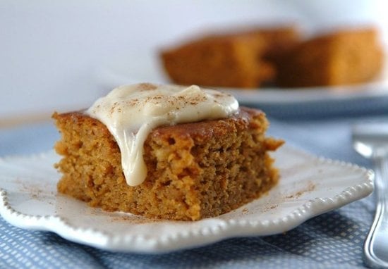 Pumpkin Banana Bars With Cream Cheese Frosting