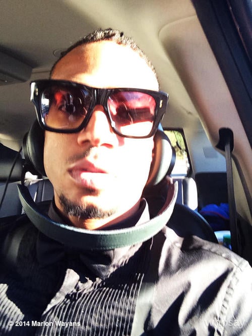 Marlon Wayans took a selfie on his way to the show.
Source: WhoSay user Marlon Wayans