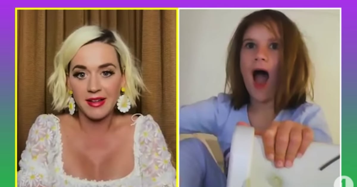 beundring Tæmme Salme Watch Katy Perry Surprise a Fan as Her Substitute Teacher | POPSUGAR  Celebrity