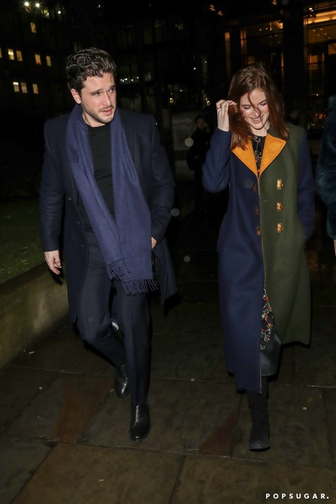 Kit Harington and Rose Leslie in London Pictures