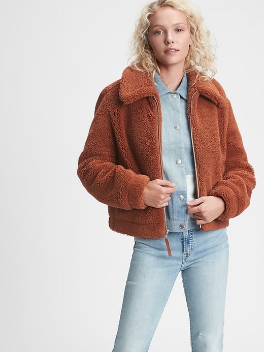 Gap store sherpa cardigan