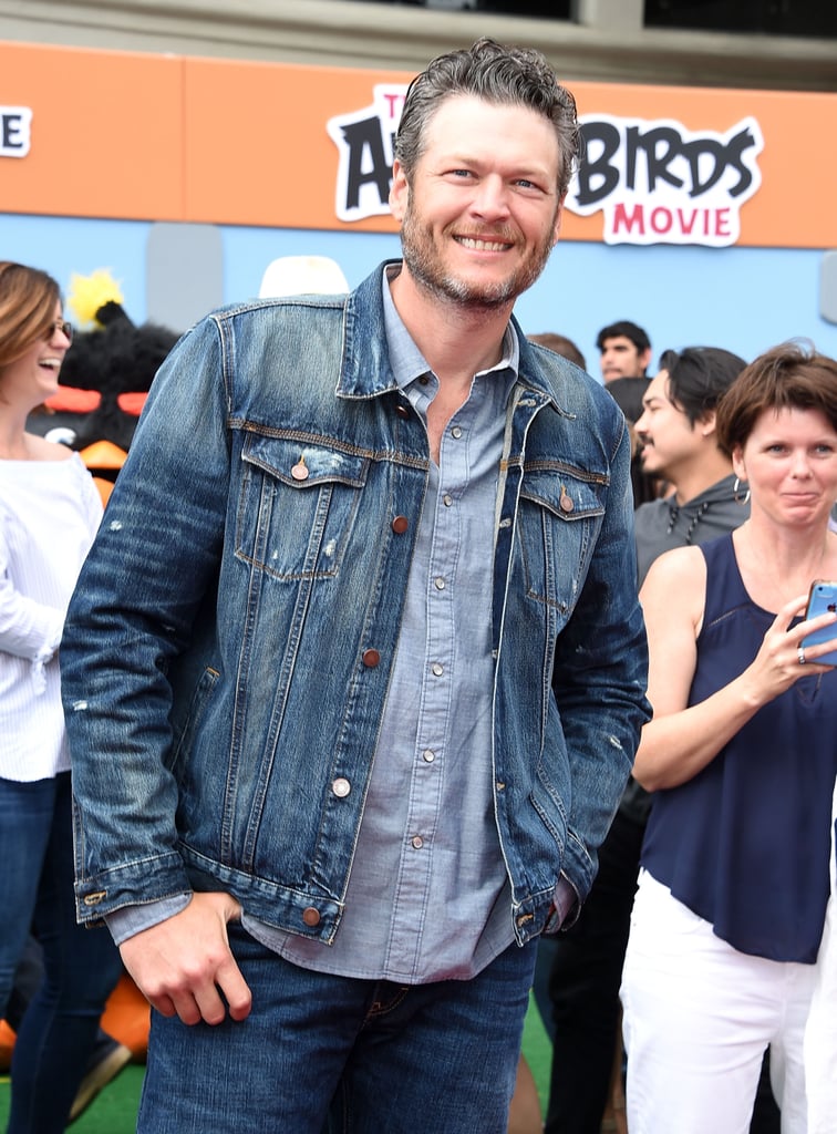 Gwen Stefani and Blake Shelton at Angry Birds LA Premiere