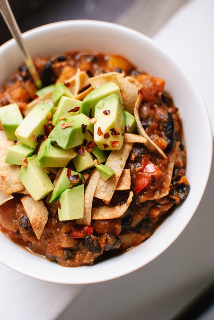 Butternut Squash Chipotle Chili