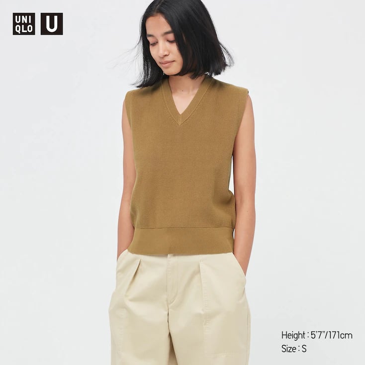 A Sweater Vest: Uniqlo U V-Neck Vest