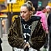Miley Cyrus's Fendi Faux Fur Coat December 2018