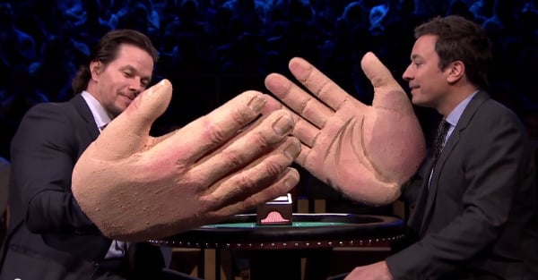 Mark Wahlberg And Jimmy Fallon Playing Slapjack Video Popsugar Entertainment 5750