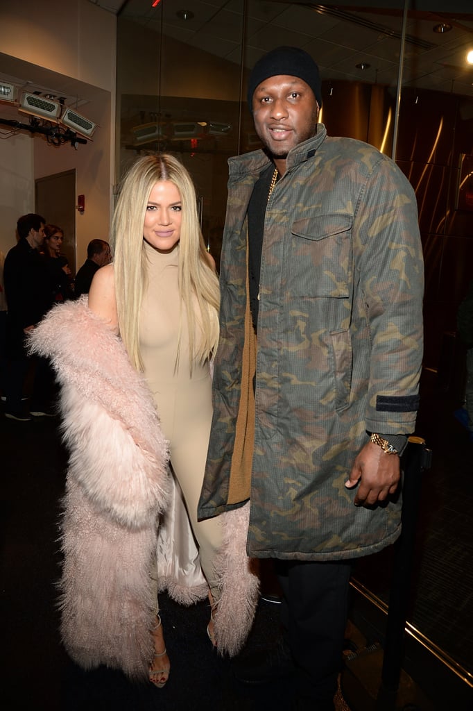 Khloé Kardashian and Lamar Odom.