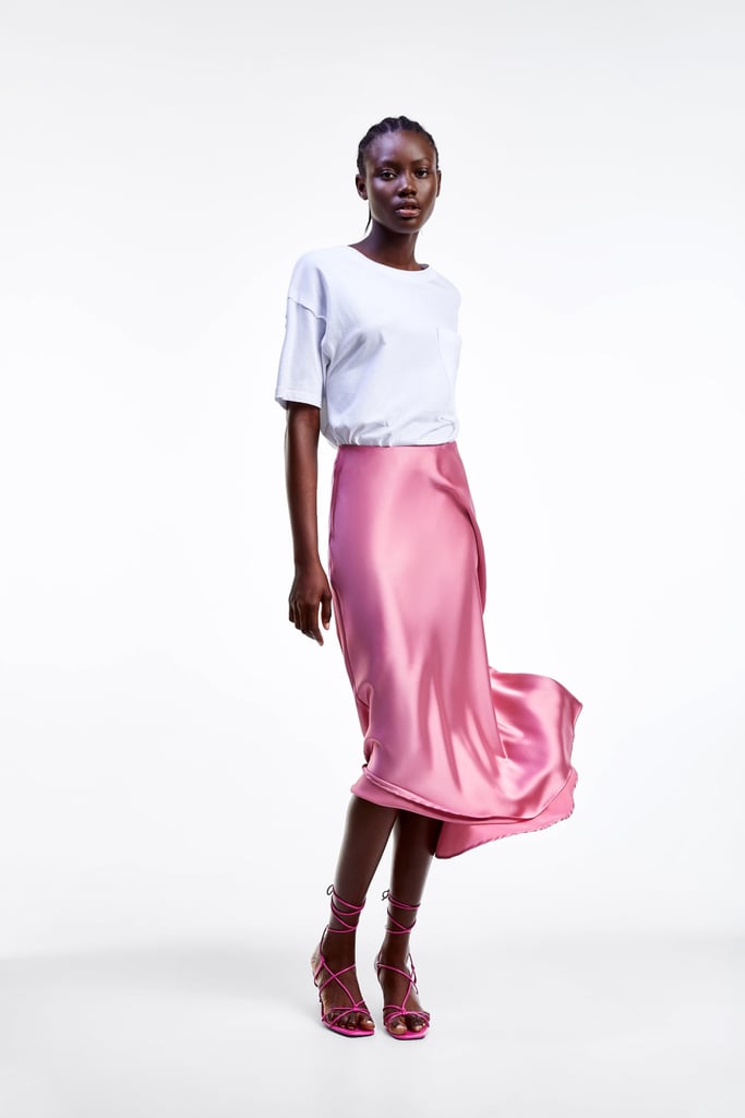 Zara Satin Skirt