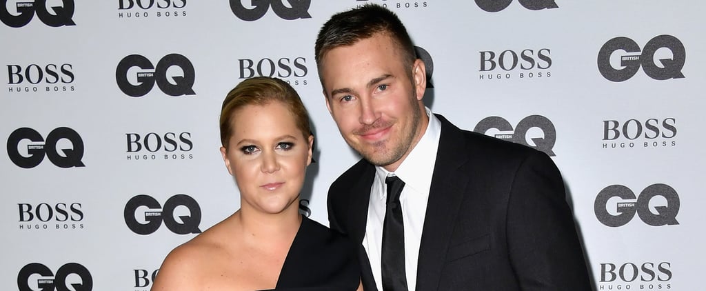 Amy Schumer and Ben Hanisch at GQ Men of the Year 2016
