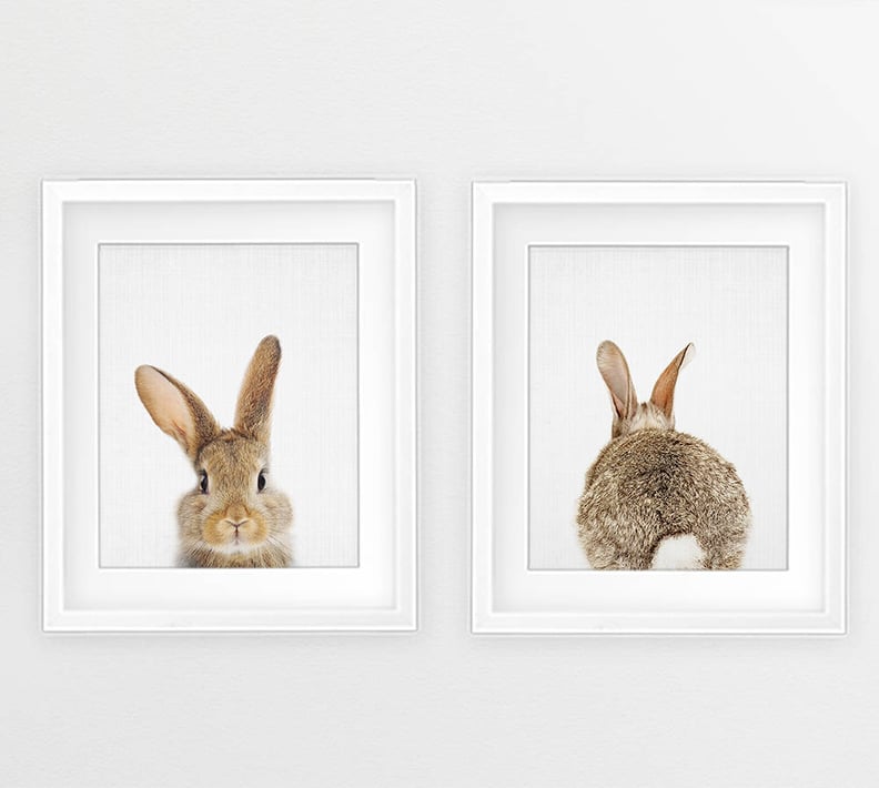 Bunny Print Wall Art