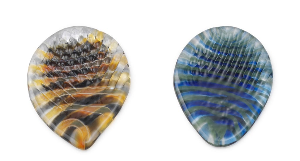Ridged Glass Guitar Picks