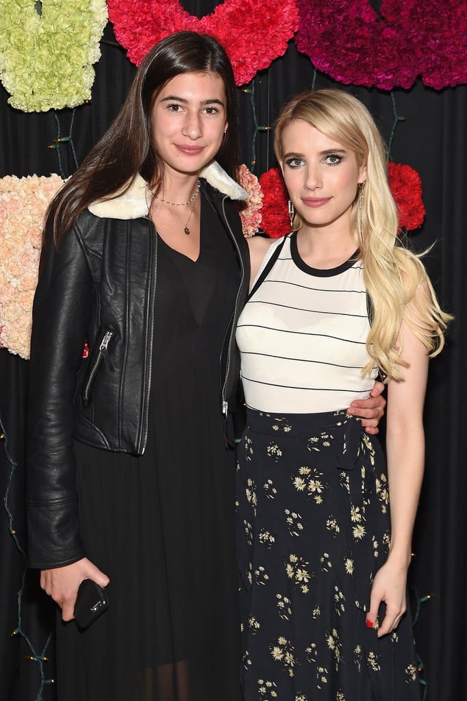 Emma Roberts and Grace Nickels