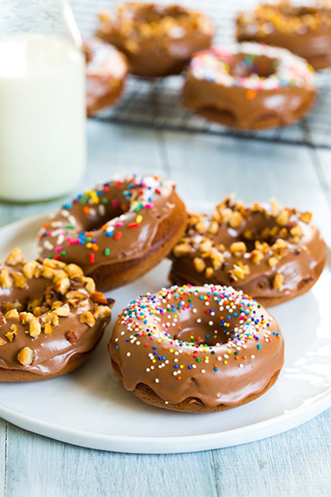 Baked Nutella Doughnuts