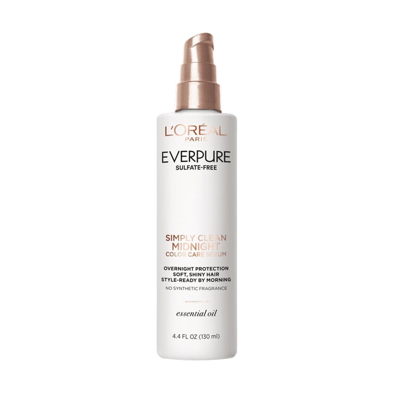 For All Hair Types: L'Oréal Paris EverPure Sulfate Free Simply Clean Midnight Color Care Serum