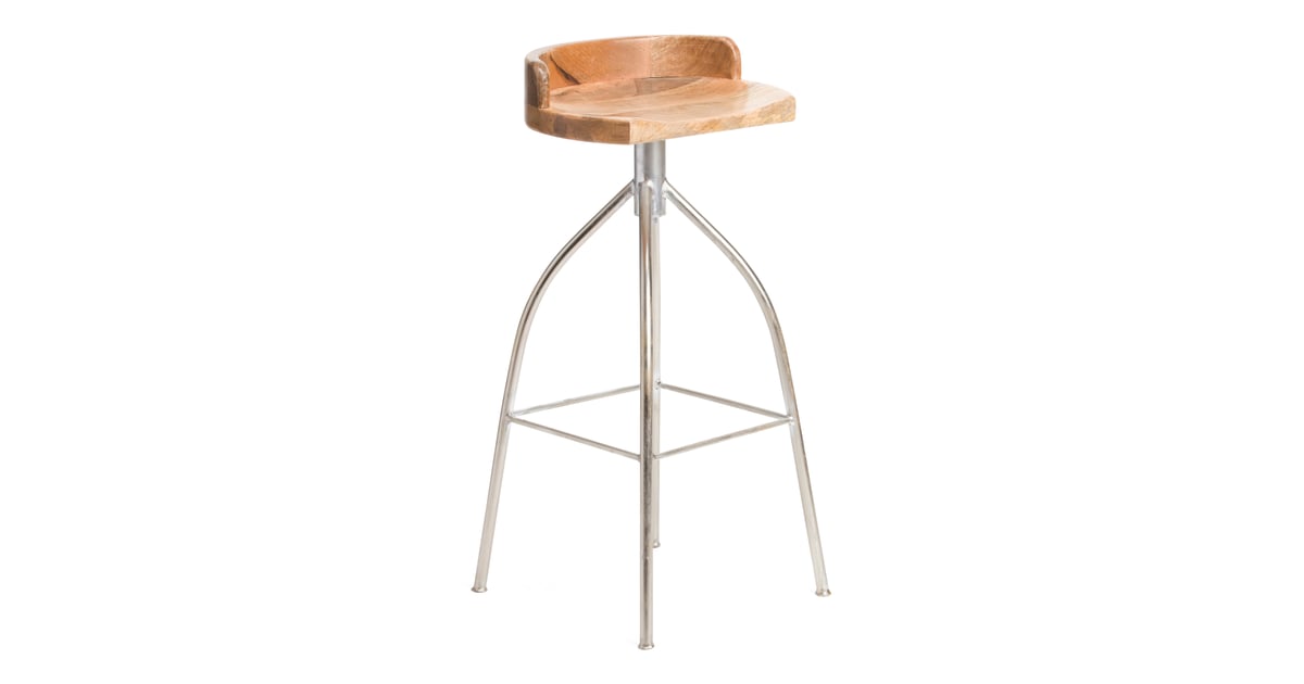 Wood Bar Stool Best SmallSpace Furniture From TJ Maxx POPSUGAR