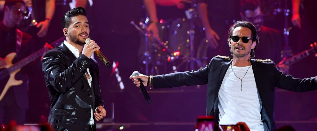 Maluma and Marc Anthony's "Felices los 4" Performance