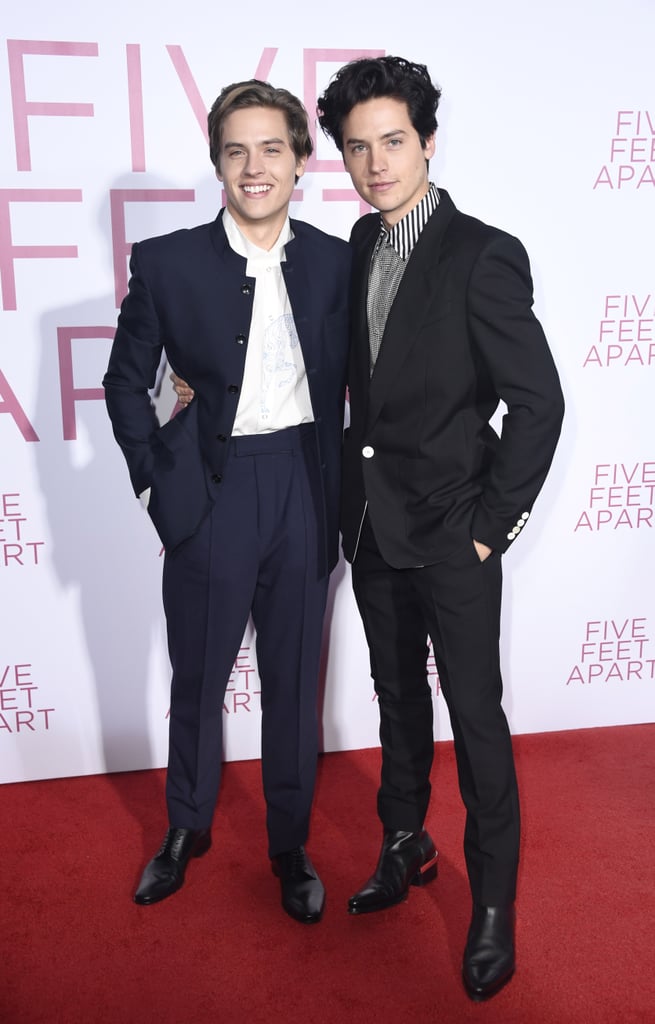 Cole and Dylan Sprouse at Five Feet Apart Premiere