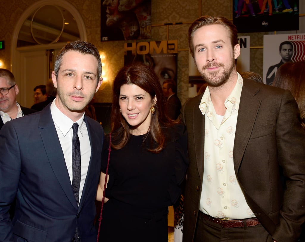 Pictured: Ryan Gosling, Marisa Tomei, and Jeremy Strong