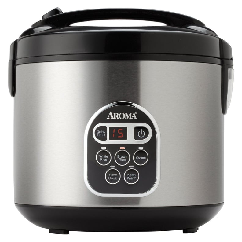 Aroma 20-Cup Stainless Steel Digital Slow Cooker