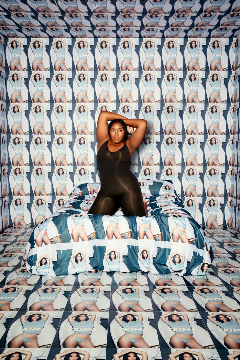 Customer/Winner Myleeza Posing in the Skims 1-Year Anniversary Campaign