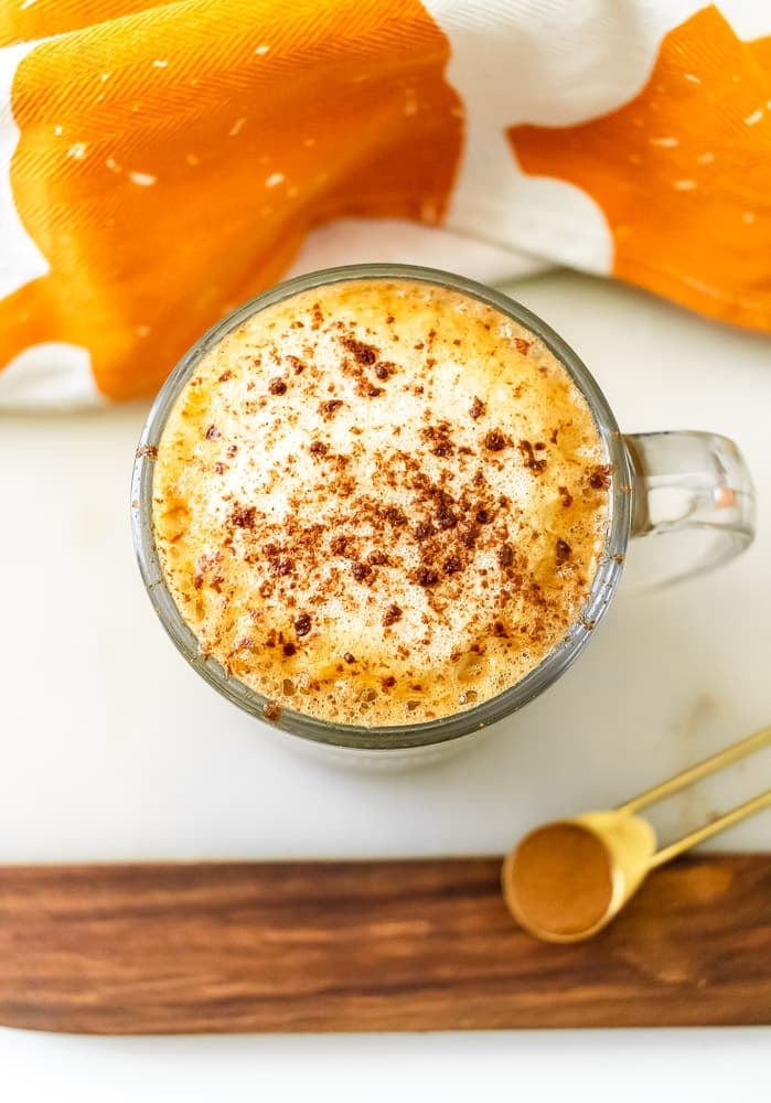 Pumpkin Spice Oat Milk Latte 2
