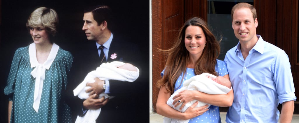 Prince William and Prince George Childhood Comparison