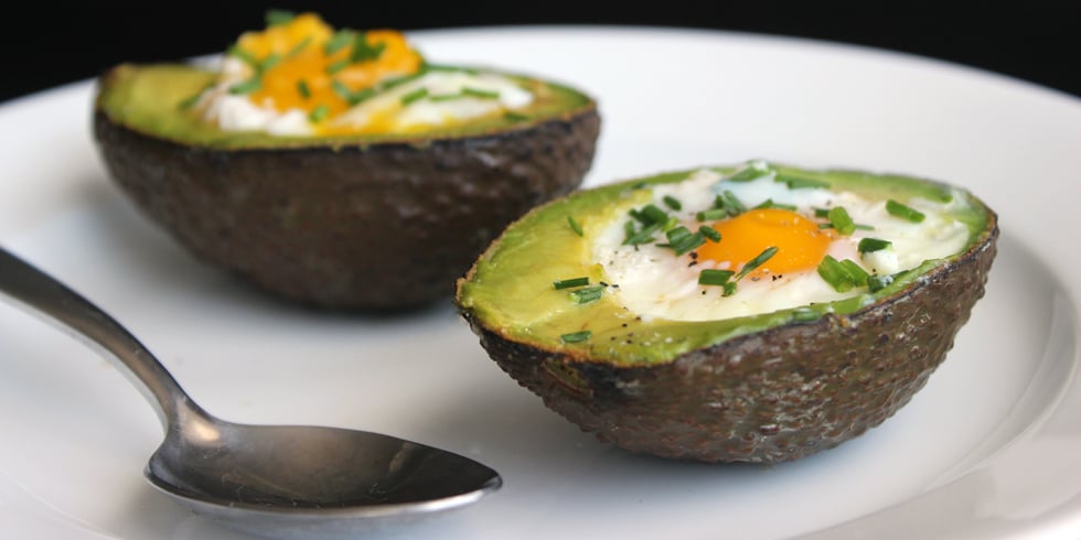 Baked Eggs in Avocado Recipe