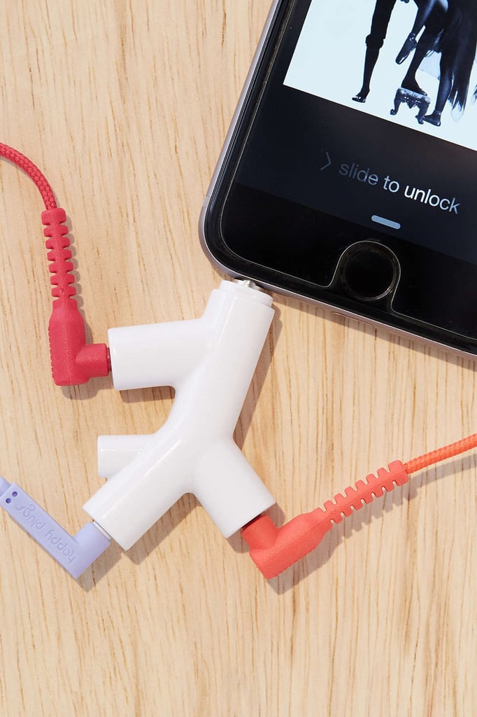Listen to music with several friends with the Music Branches Headphone Splitter ($10). Plug it into your headphone jack and you're set to start sharing!