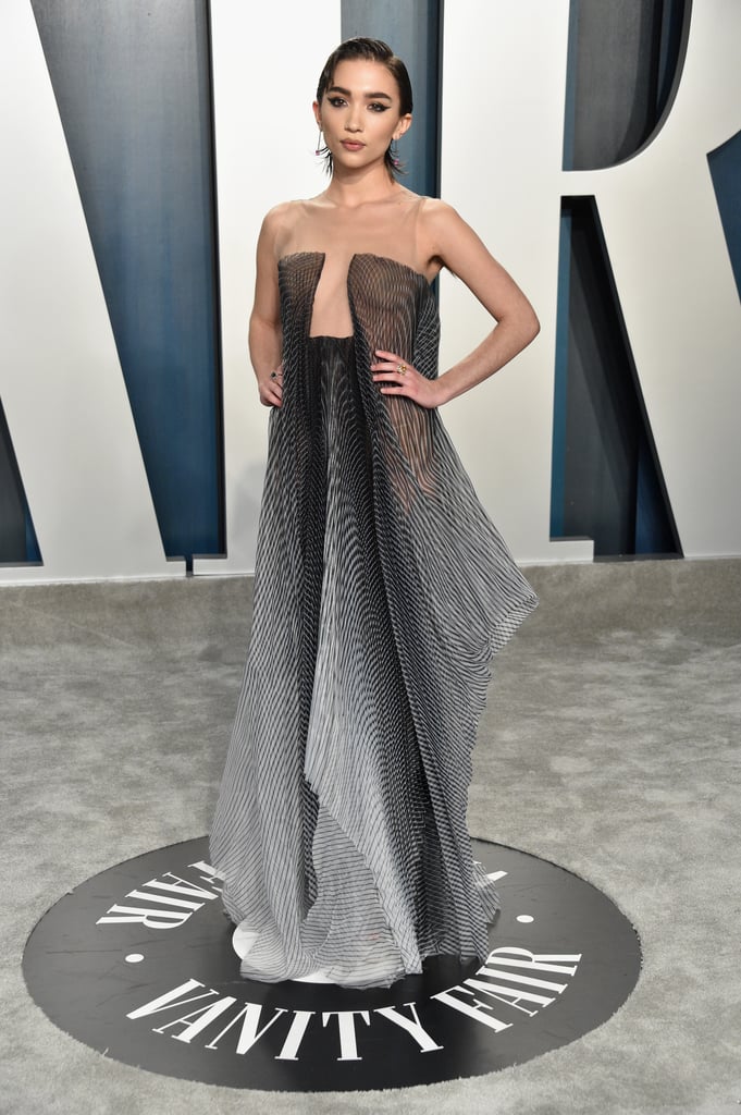Rowan Blanchard at the Vanity Fair Oscars Afterparty 2020