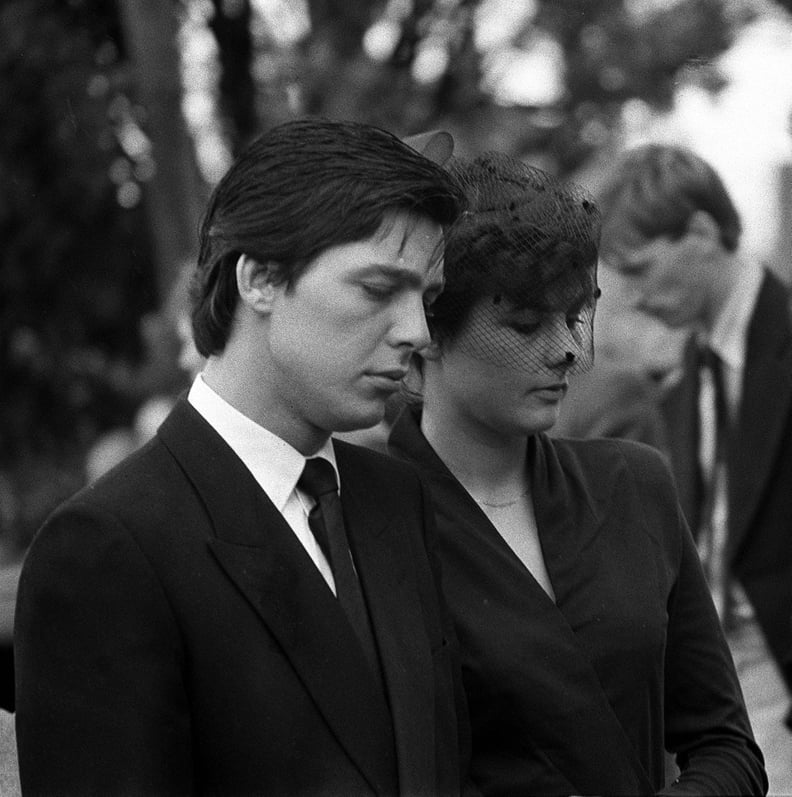 Jeremy Bamber and Girlfriend Julie Mugford at the Funeral of His Family Members