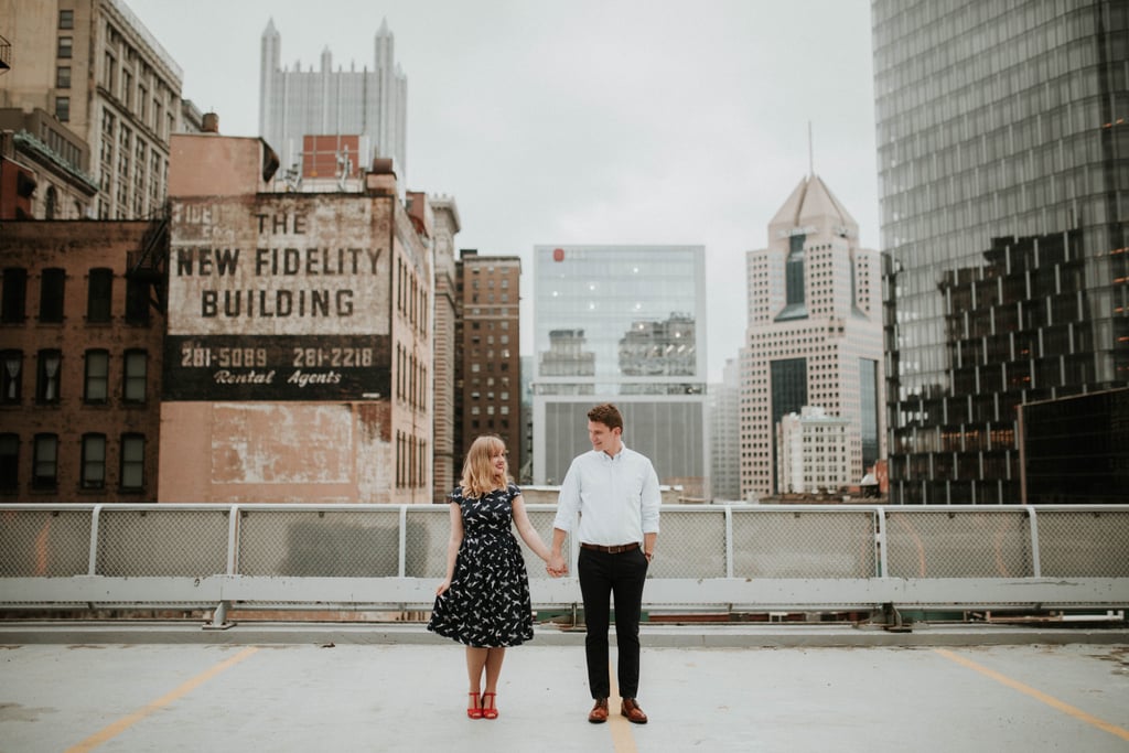 Rooftop Engagement Shoot
