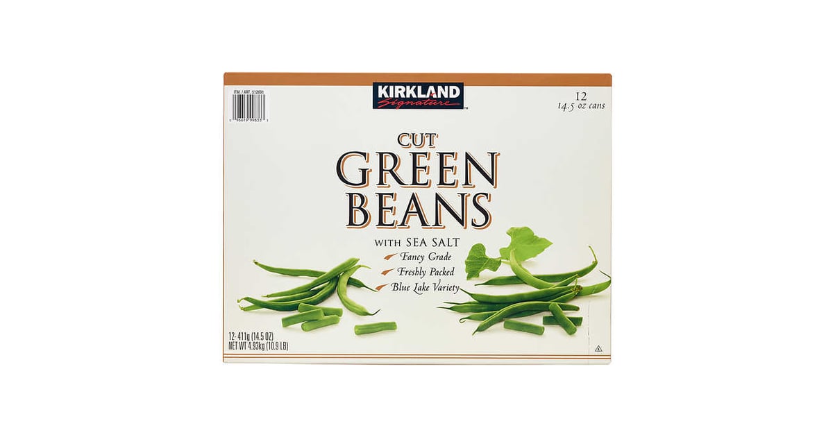 Kirkland Signature Cut Green Beans Christmas Dinner Foods at Costco
