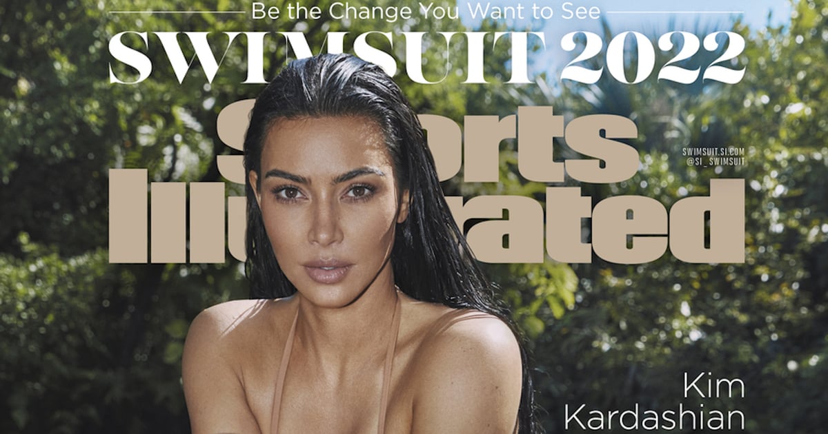 Kim Kardashian Wears a Plunging Bikini on the Cover of Sports Illustrated Swimsuit's Issue